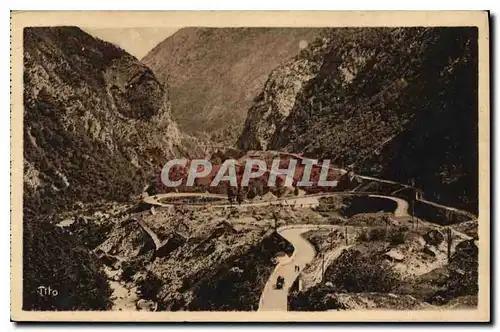 Cartes postales Les Pyrenees Le  Limacon Route de Pierrefitte a Cauterets