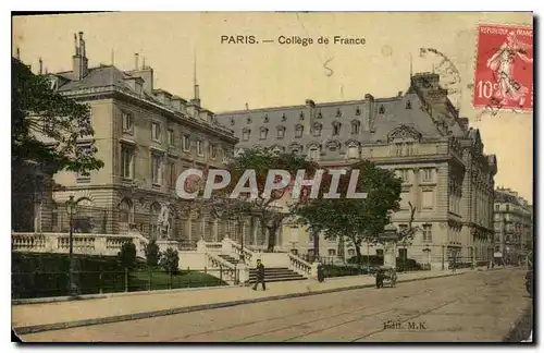 Ansichtskarte AK Paris College de France