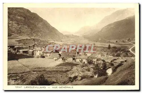 Cartes postales Lanslevillard Vue generale