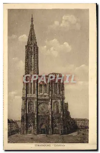 Cartes postales Strasbourg Cathedrale