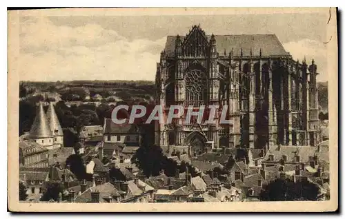 Ansichtskarte AK Beauvais La Cathedrale vue generale cote sud