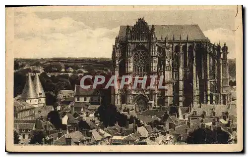 Cartes postales Beauvais La Cathedrale vue generale cote sud