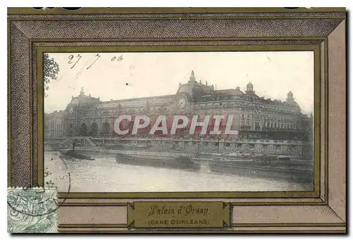 Ansichtskarte AK Paris Palais d'Orsay gare d'Orleans