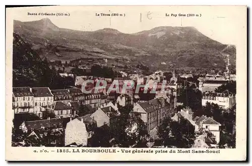 Ansichtskarte AK La Bourboule Vue generale prise du Mont sans Souci