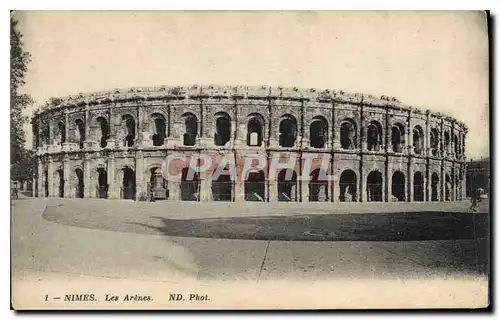 Cartes postales Nimes Les Arenes