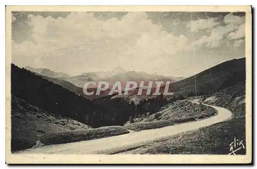 Ansichtskarte AK Les Pyrenees Route du Col d'Aspin