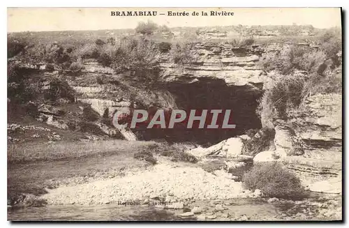 Cartes postales Bramabiau Entree de la Riviere