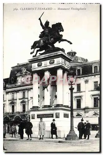 Cartes postales Clermont Ferrand Monument Vercingetorix