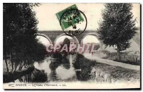 Cartes postales Evreux Le Viaduc d'Harrouard