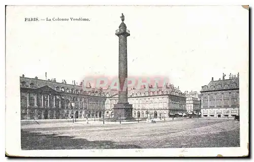 Cartes postales Paris La Colonne Verdome