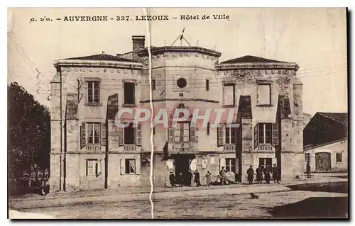 Ansichtskarte AK Auvergne Lezoux Hotel de Ville