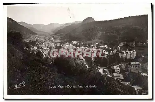 Cartes postales Le Mont Dore Vue generale