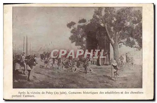 Ansichtskarte AK Apres la victoire de Patay 29 juin Militaria