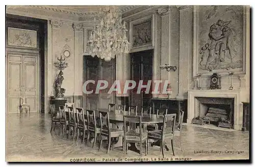 Ansichtskarte AK Compiegne Palais de Compiegne La Salle a manger