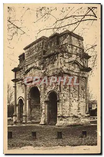 Ansichtskarte AK Orange Vaucluse L'Arc de Triomphe Marius Cote Est