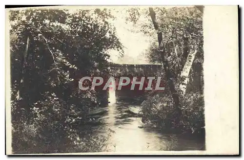 CARTE PHOTO Pont