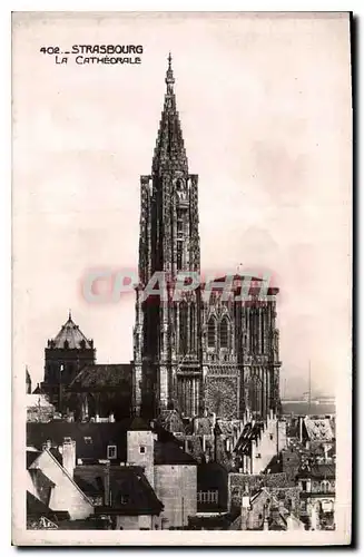 Cartes postales Strasbourg La Cathedrale