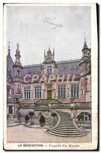 Cartes postales La Benedictine Facade du Musee