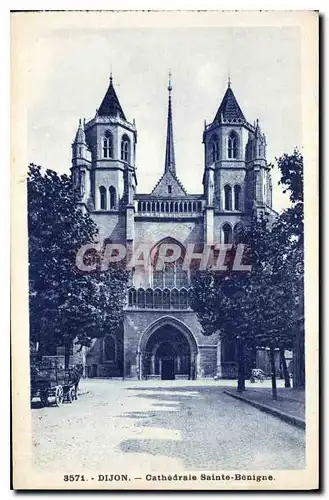 Ansichtskarte AK Dijon Cathedrale Sainte Benigne