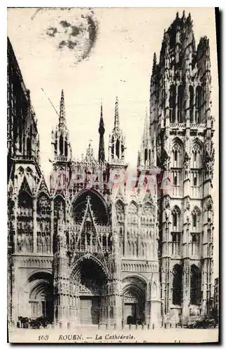 Cartes postales Rouen La Cathedrale