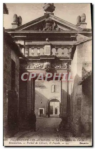 Cartes postales Villeneuve Les Avignon La Cathedrale de Val de Benediction Facade