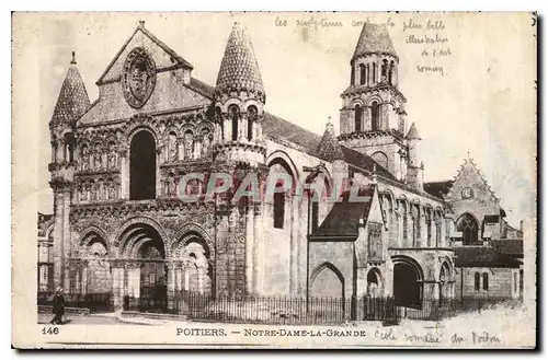 Cartes postales Poitiers Notre Dame la Grande