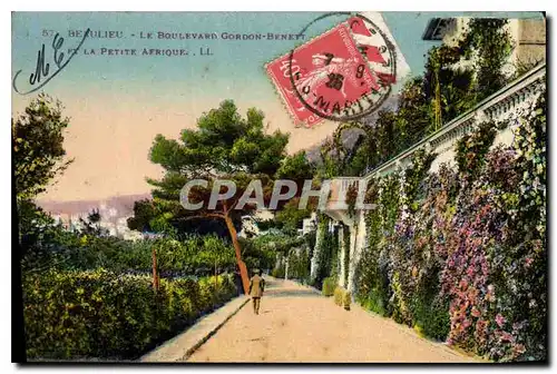 Cartes postales Beaulieu Le Boulevard Gordon Benett et la petite Afrique