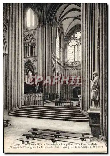 Cartes postales Bayeux Cathedrale Vue prise de la Chapelle St Pierre