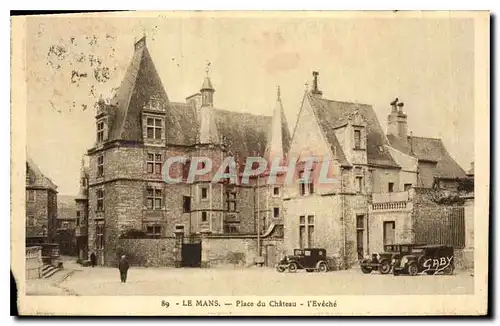 Cartes postales Le Mans place du Chateau l'Eveche