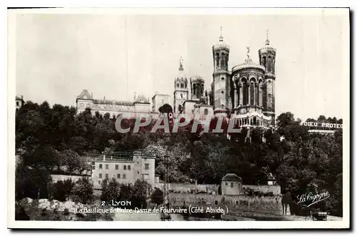 Ansichtskarte AK Lyon La Basilique de Notre dame de Fourviere cote Abside