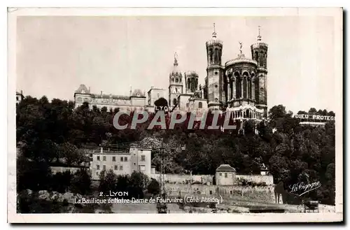 Ansichtskarte AK Lyon La Basilique de Notre dame de Fourviere cote Abside