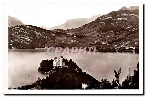 Cartes postales la Savoie lac d'Annecy Duingt et Talloires