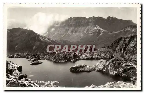 Cartes postales Chamonix Mt Blanc lac Cornu