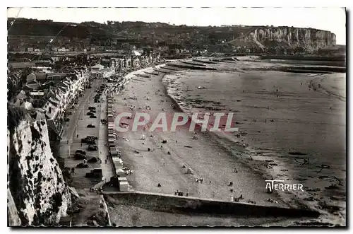 Moderne Karte Mers les Bains Somme la plage