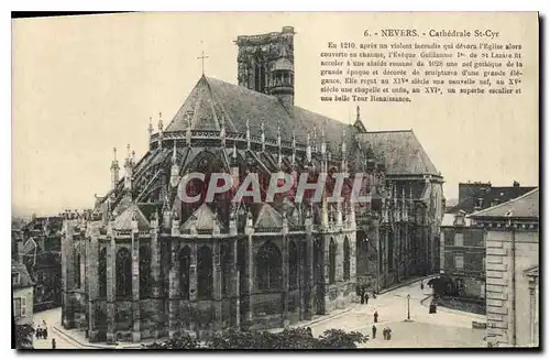 Ansichtskarte AK Nevers Cathedrale St Cyr