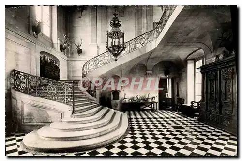 Cartes postales moderne Chateau d'Anet eure et Loir vestibule d'entree et grand escalier construit par Duc de Vendome