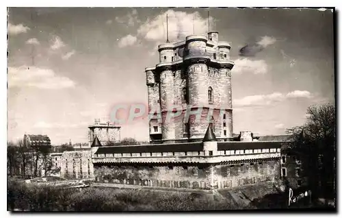 Moderne Karte Le Chateau de Vincennes le Donjon et la Tour d'Honneur