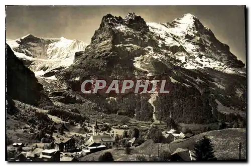 Cartes postales Grindelwald Fiescherhorner hornil u Elger