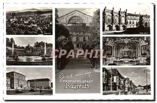 Cartes postales Ferstspieelstadt Bayreuth