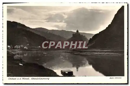 Cartes postales Cochem a d mosel abendstimmung