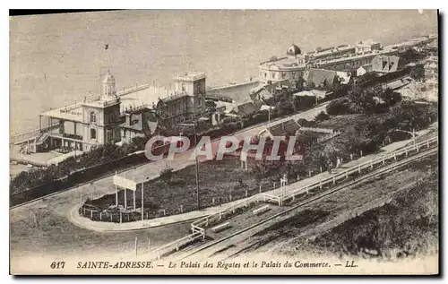 Cartes postales Sainte Adresse le Palais des Regates et le Palaist du commerce