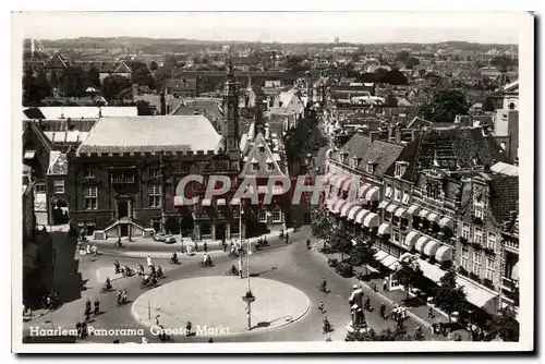 Cartes postales Haarlem Panorama Groote Markt