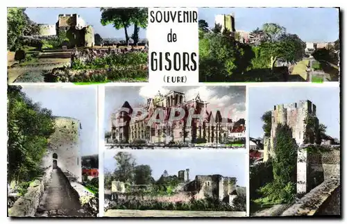 Cartes postales Souvenir de Gisors eure