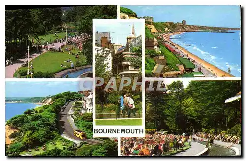 Cartes postales Bournemouth Central gardens bourne stream alum chine