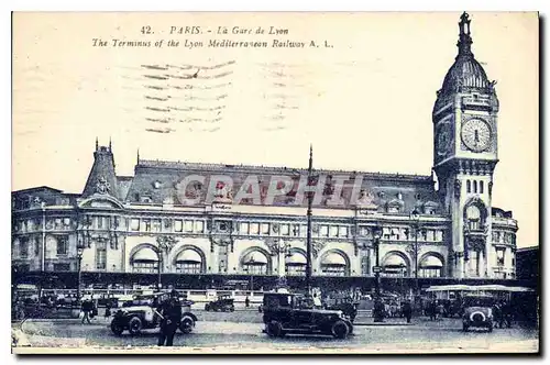 Cartes postales Paris La Gare de Lyon