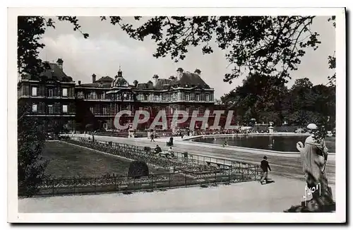 Cartes postales Paris En Flanant Palais et Jardin du Luxembourg