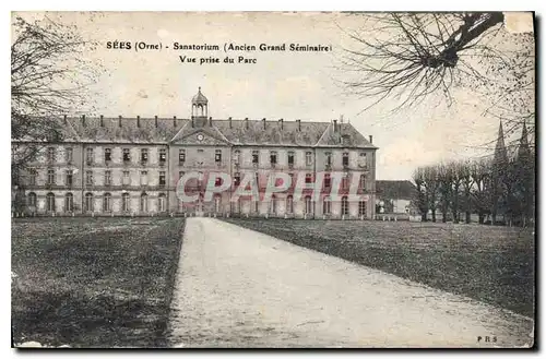 Cartes postales Sees Orne Sanatorium Ancien Grand Seminaire Vue prise du Parc