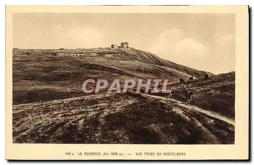 Ansichtskarte AK Le Hohneck Vue prise du Kastelberg