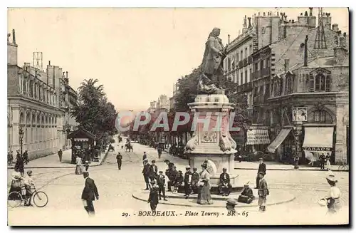 Cartes postales Bordeaux place Tourny