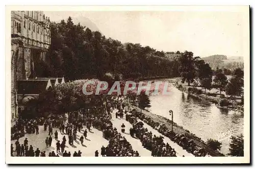 Cartes postales Lourdes la Piscine et le Gave